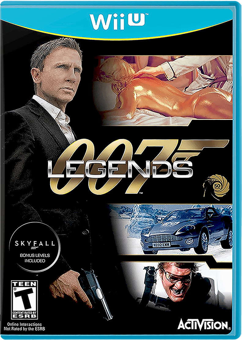 007 Legends box art for Wii U